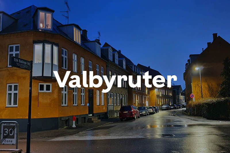 Valbyruter knap forsiden