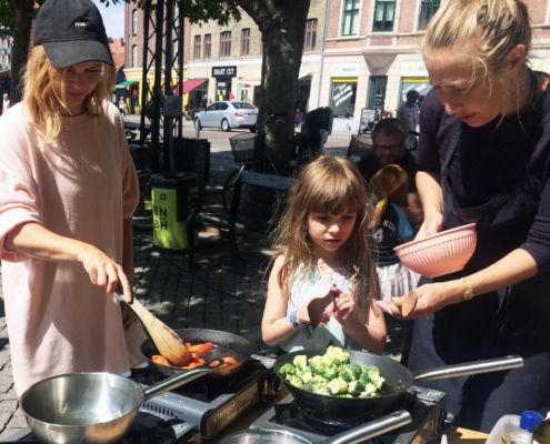 Økologisk marked Valby Tingsted juli 4