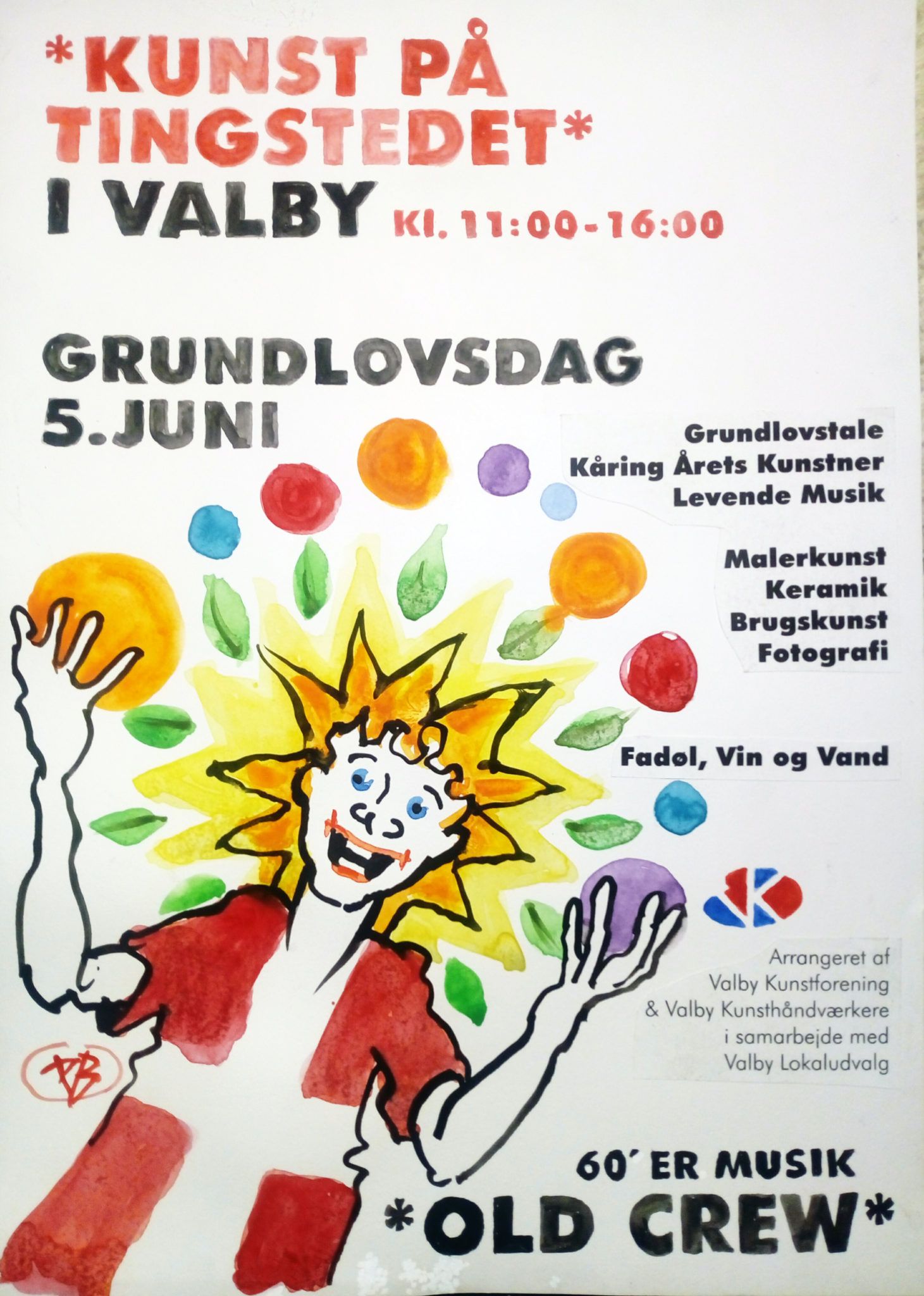 Kunst på Tingstedet 2019 plakat