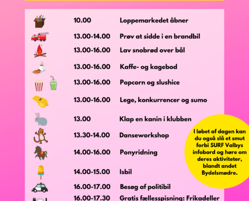 Naboskabsdag Valby program