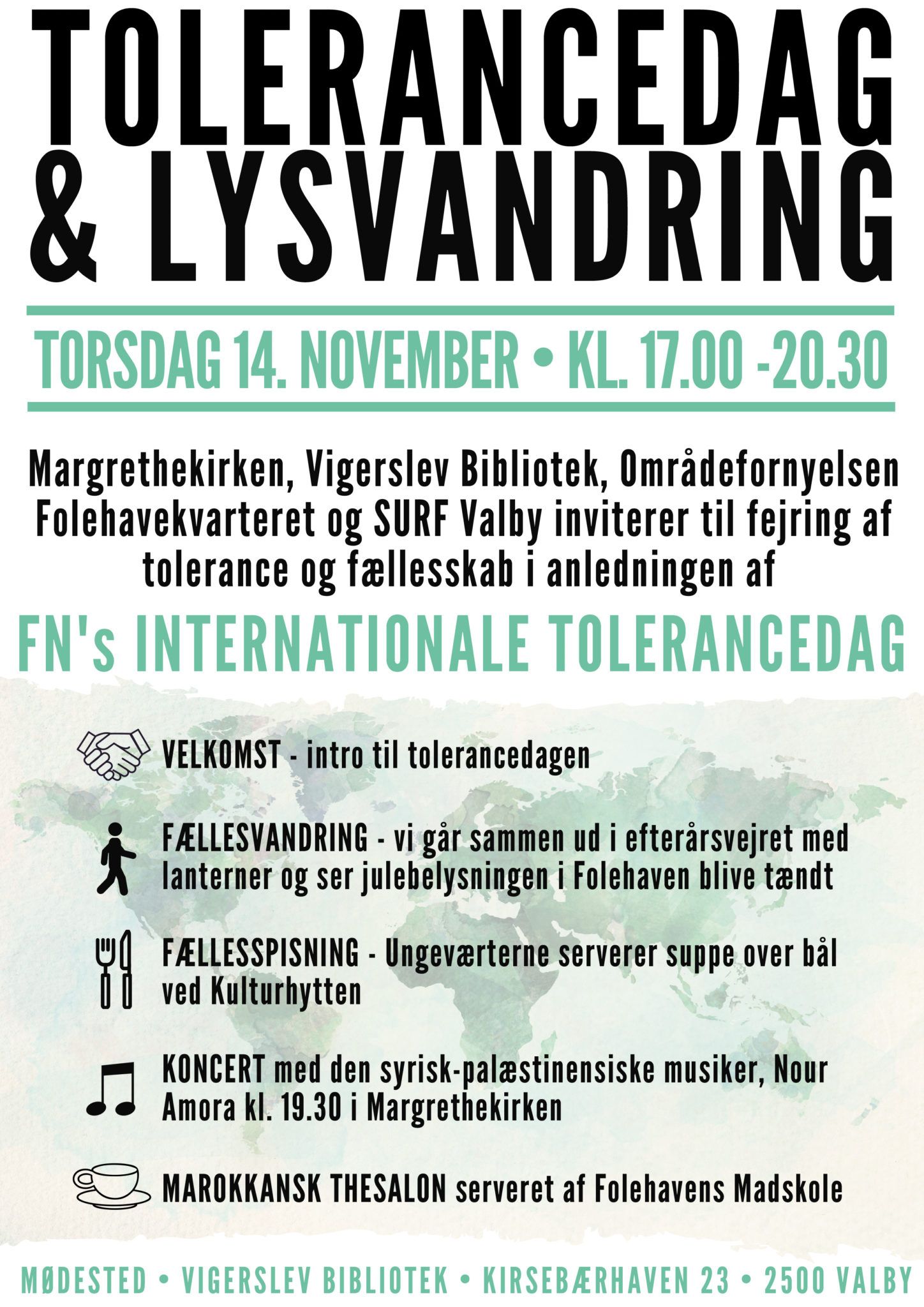 Tolerancedag og lysvandring