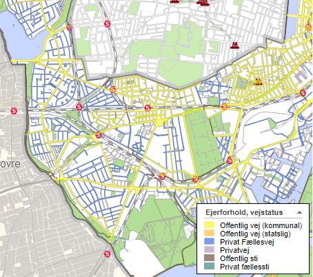 Vejstatus Valby