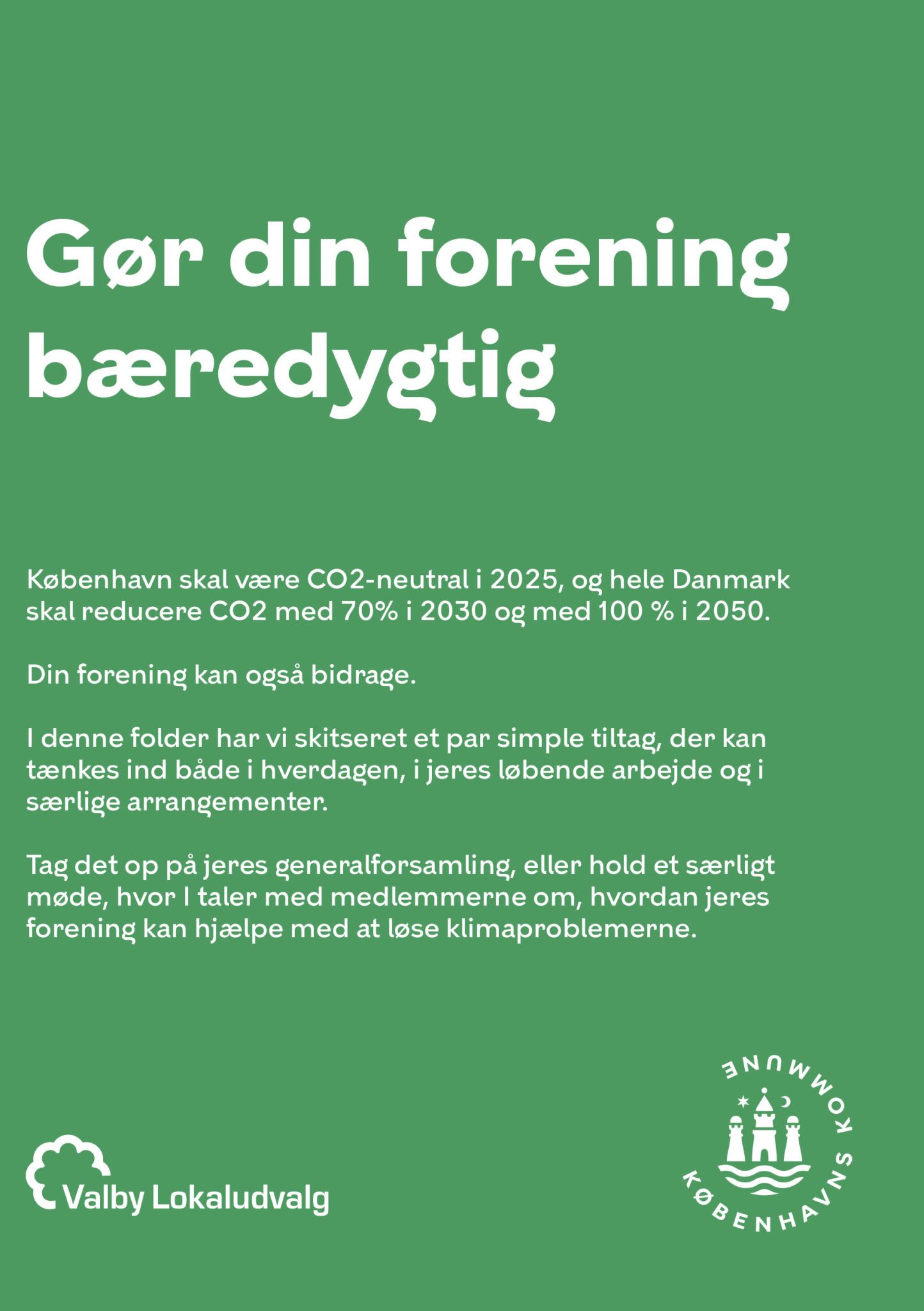 Gør din forening bæredygtig folder til web forside