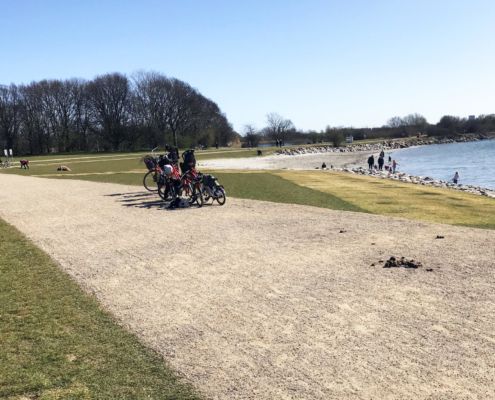 Badestrand i Valbyparken