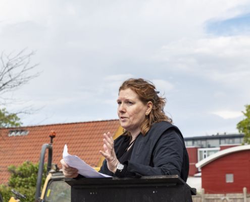 Arkitekt Bente Rørbæk. Foto: Laura Stamer